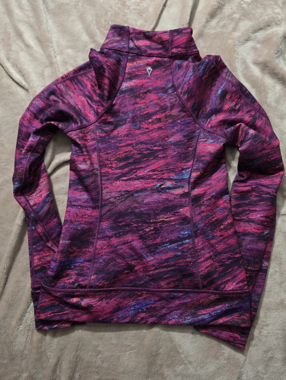 Girls Ivivva Practice Jacket Burgundy Pink Size 12